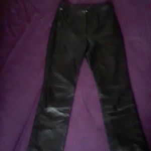 Leather pants